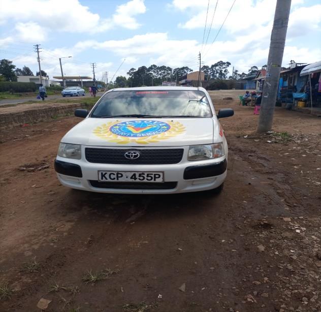 Security patrol vehicle on standby